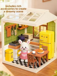 Intellectual Development Miniature DIY House Building Blocks