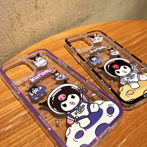 Phone Casing for Samsung A57 A37 A27 A17 5G A07 LTE New 2026 Cute Cartoon Kuromi Pattern Shockproof Clear Soft Silicone Case for Galaxy A27 A37 5G A57 5G Phone Cover