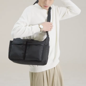 BJIAX Multi Functional Large Capacity Waterproof Nylon fabric Messenger Bag