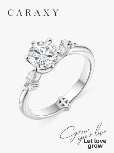 CARAXY | Engagement Solitaire Platinum Ring