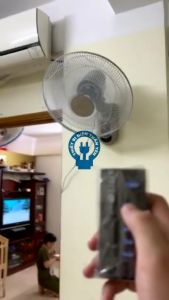 Quạt treo tường Lifan TE-1688 điều khiển từ xa công suất 50W chế độ hẹn giờ ngủ - Hàng chính hãng Quạt Lifan Bền Đẹp Quạt 3 Cánh Nghiêng Tự Động - Lazada