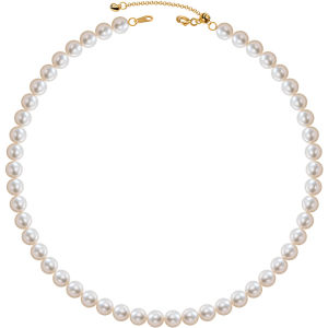 NANZHUGONG | Sterling Silver Freshwater Pearl Extendable Necklace