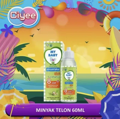 My Baby Telon Plus Anti Nyamuk 60ml 90ml 150ml Lavender Minyak Telon Plus 8 Jam Anti Nyamuk 12 Jam Telon Anti Nyamuk Untuk Si Kecil Tercinta