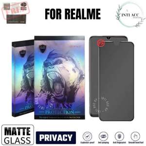 TEMPERED GLASS KING MONKEY MATTE SPY REALME NARZO 10/10A/20/20A/20 PRO/30/30A/30 PRO/50/50A/50A PRIME/50i/50i/Master GT edition PRIME ANTI GORES PRIVACY