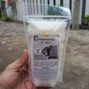 Garam Ruqyah Al-Ansor Banten kemasan standing poch 500gr/ Garam ruqyah asli dari Banten/ Garam Kasar berkualitas/Garam Krosok/Garam Dapur/Garam Terapi ruqyah mandiri/Garam Mandi/Garam Dapur/Garam Laut