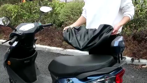 Áo bọc yên xe máy da PU chống nước Size lớn – Co giãn ôm sát che yên rách chống nóng mưa hiệu quả