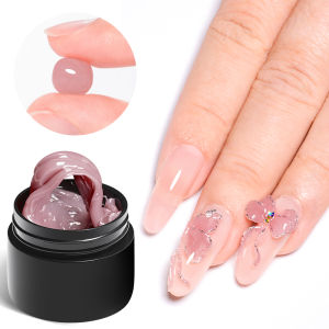 Gel Sơn Móng Tay Trong Suốt 8ml Không Dính Tạo Hình 3D Dạng Sữa Cứng Dùng Cho Nghệ Thuật Vẽ Móng Làm Móng Giả Có Thể Làm Khô Bằng Đèn UV/LED