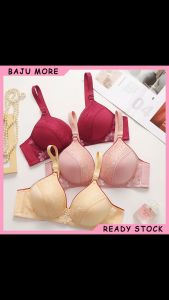 Women Bra Lingerie Daily Bra Strong Elastic Lingerie Push Up Bra Coli Wanita (WB 003)
