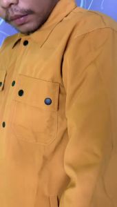 Trucker Jaket Semi Parka Pria Casual Kanvas Keren Bandung