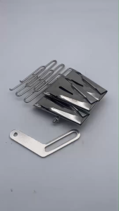 ซองกุ๊นแถบแบบ 3แถบสำหรับจักรดึงยางหรือจักรหลายเข็มใช้งานในจักรเย็บผ้าอุตสาหกรรม