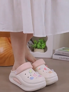 [COD] Sandal wanita model baru 2025 yang elegan dengan gaya Korea sandal jepit lubang jelly