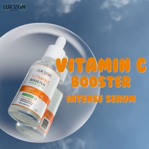 Lurskin Vitamin C Booster Intense Serum 30 ml เซรั่ม Vit C เซรั่มวิตามินซีสกัด สูตรเผยผิวสวย กระจ่างใส 1 แถม 1