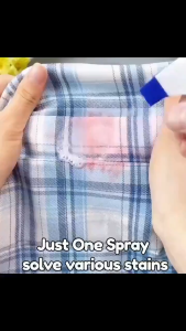 Clothing penetrant strong stain remover garment protector color preserver pre-wash agent oil stain remover color fixer sweat yellowing pre-wash spray