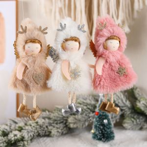 YESPERY Christmas Angel Doll Christmas Tree Hanging Ornaments Pendant New Year 2023 Decor Christmas Decorations