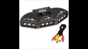 Bộ gộp AV 3 vào 1 ra Video + Audio chất lượng cao