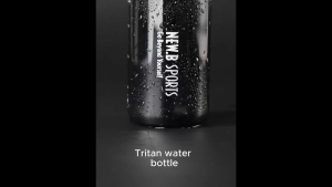 Dual style Tritan sport water bottle one hand operation