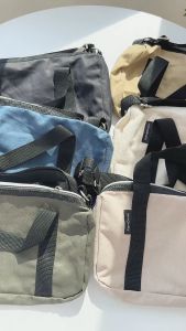 ZENDHAI กระเป๋าผ้าสะพายข้าง crossbody bag กระเป๋าผ้าแคนวาส คอตต้อน 100 % ขนาดเล็ก