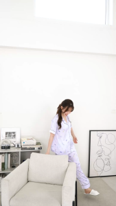 ชุดนอน LovelyNight แขนสั้น-ขายาว Good Night D57