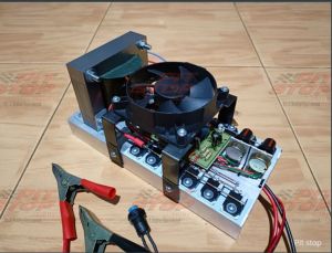 Power inverter PAC / VAC 12TR trafo 5 Amper flip flop.plus driver voltage regulator COD MANTAP