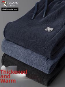 TUCANO | Corduroy Flannel Mens Casual Pants Straight Leg