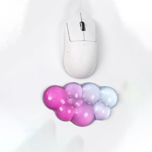 Cloud Keyboard and Mouse Wrist Rest Cute Wrist Support and Arm Support Keyboard Rest for Keyboard and Mouse Typing Pain Rel