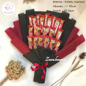 (B26) Buket snack/snack bouquet/bucket snack [INCLUDE: card + packing]