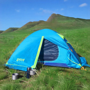 Durable Waterproof Double Person Tent for Overnight Camping
