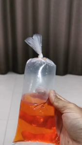 ลดสุดๆๆ10ใบ 9บาท!! ถุงเหนียว ถุงแพ็คปลากัด ถุงแพ็คปลา SW145 แพ็คปลากัด ขนาด 4x12 ถุงเหนียวใส ชนิด เหนียวพิเศษ นิ่ม