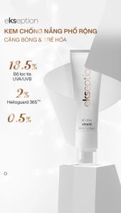 [TEM CHÍNH HÃNG] Kem Chống Nắng Bảo Vệ Da Ngăn Ngừa Lão Hóa Ekseption All Day Shield 50ml
