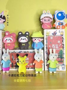 Childrens Day Gift Anime Figure Collectible Toys Blind Box Series PVC Material Desktop Decoration for Kindergarten