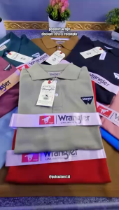 Kaos Polo Pria Logo Bordir Terbaru Bahan Katun Pique Diamond Baju Kaos Kerah Seragam Pria Lengan Pendek