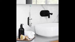 New Electric Toothbrush Holder Storage Rack Wall-mounted No-drill Dental Set Stand for Home Bathroom Simple Dental Storage Rack