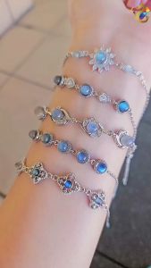 Premium Grade Labradorite Chain Bracelet