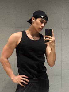 OUMULONG | Fitness Muscle-Showing Sleeveless Vest for Summer