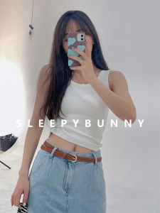 Summer Versatile Slim Fit Simple Underwear Short Tank Top