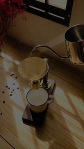 ขาตั้งดริปกาแฟ Coffee Break & ที่กรองกาแฟแบบโคน