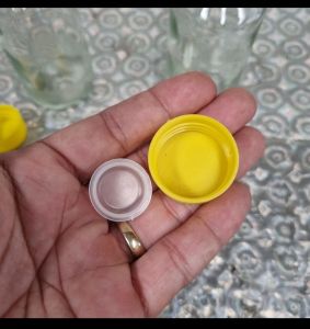 Tutup Botol Bening Dan Coklat Kaca Per 2 Pcs