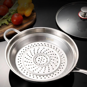 WEIHEHU | Heat Resistant Durable Stainless Steel Steam Rack Multi Function Water Separator Grid