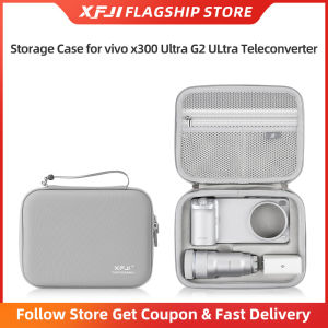 XFJI | XFJI Hard Shell Handbag EVA Storage Bag Case for vivo X500 Pro Max/X300 Ultra G2 Ultra(400mm) Teleconverter Photographers Kit
