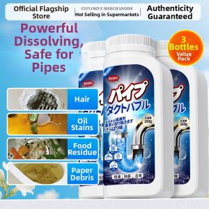 PISSA | Strong Unblocker Drain Cleaner for Toilet Kitchen Grease Removal and Odor Elimination Liquid