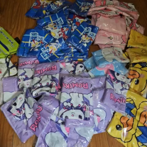 Khăn tắm có mũ trùm đầu hoạt hình cho bé