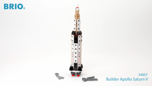 BRIO Official Store SG - Builder Apollo Saturn V (34607) Creative Kit Kids Building Wooden Train Toy Sets