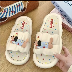 Anti-slip Odor-resistant Cartoon Slippers Thick Soles