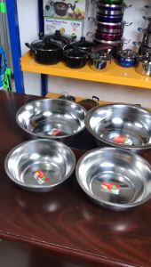 TERMURAH BASKOM PJM062 TINGGI 162224283034& 36 CM STAINLESS STEEL/ Baskom Stainless Multifungsi