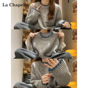 La Chapelle | Elegant Casual Gray Womens Knit Sweater