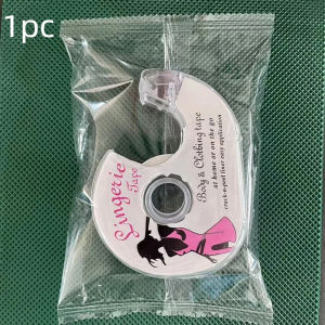 Double sided clothing fashion tape with tape dispenser transparent fabric tape suitable for clothing fabrics dresses bras