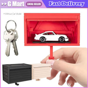 Car Garage Key Holder with Opening Door Wall Mount Key Organizer Decorative Key Hanger for Home Entrance Use Car Enthusiast