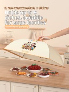 POSHU | Foldable Dust and Fly Protection Food Cover