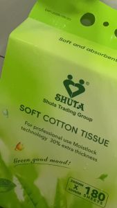 Shuta Soft Cotton Tissue Pull-Down 180s < S-5180 > Large Serve