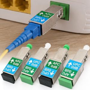 New Fibre Optic Attenuator Connectors Fibre Optic Adaptors Small Square-Head Fibre Optic Power Metre